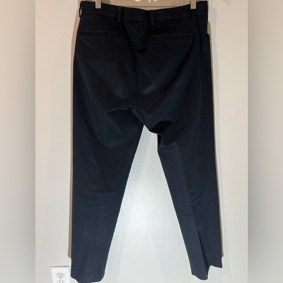 Men’s Polo Ralph Lauren Perfect Chino 32W 32L Navy Flat Front Slacks Pants EUC - Picture 6 of 6